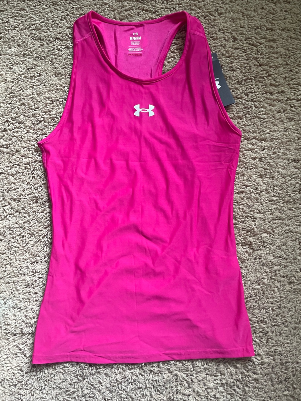 Under Armour Pink Racerback Tank